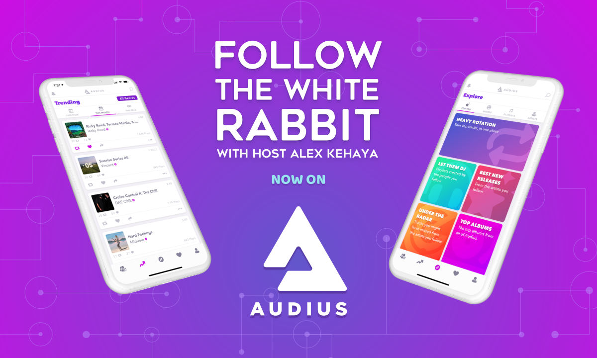 Orchid’s “Follow the White Rabbit” Podcast is Hopping Onto Audius