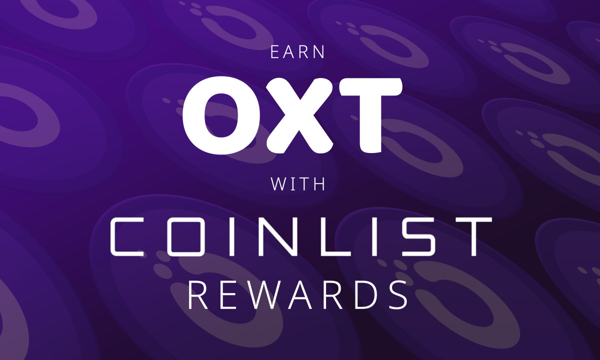 New CoinList Rewards Program for OXT is Live