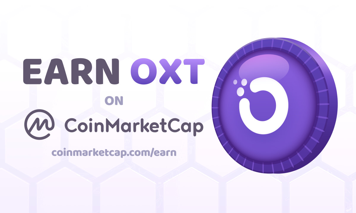 Earn Orchid’s OXT on CoinMarketCap