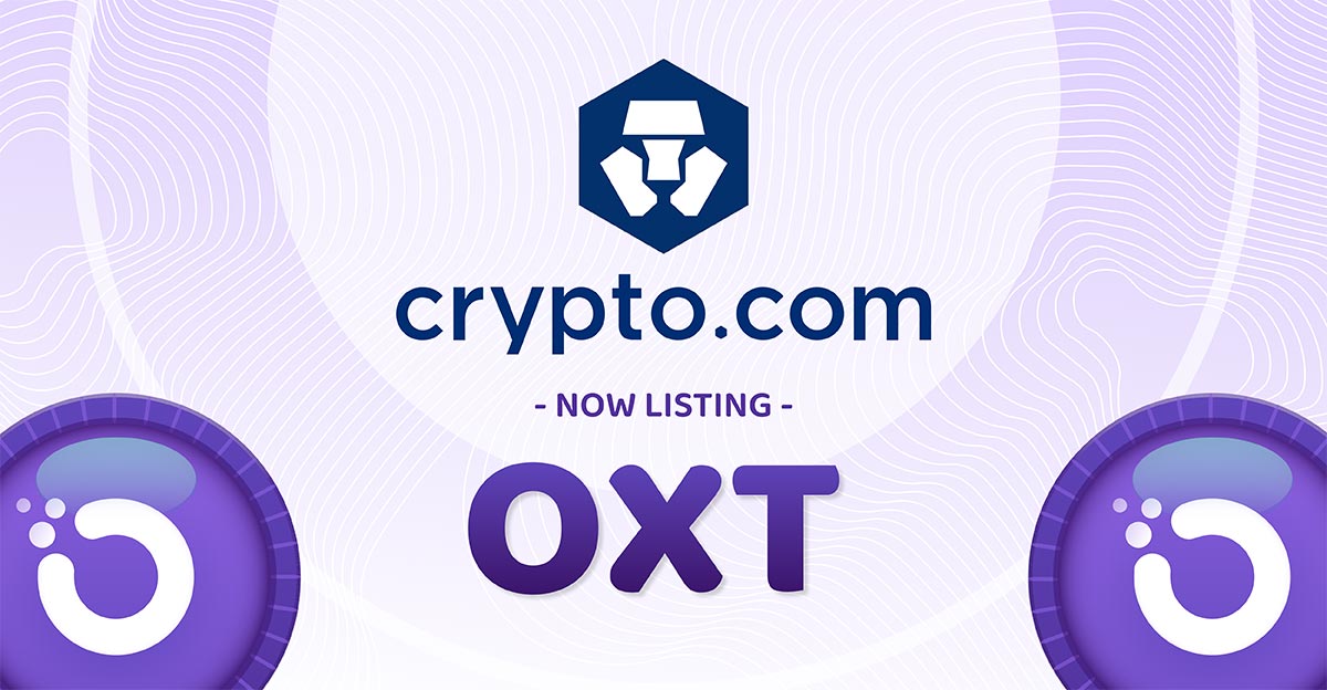 OXT is Listed on Crypto.com