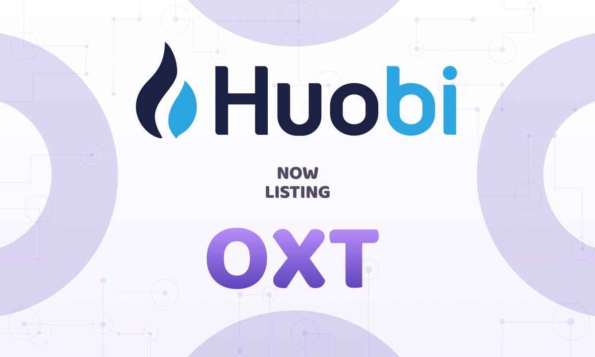 OXT is listed on Huobi as Orchid expands in Asia