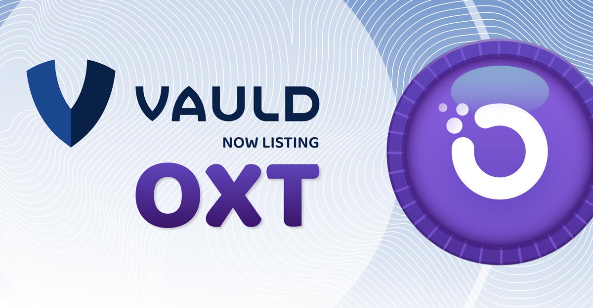 OXT is Listed on Vauld