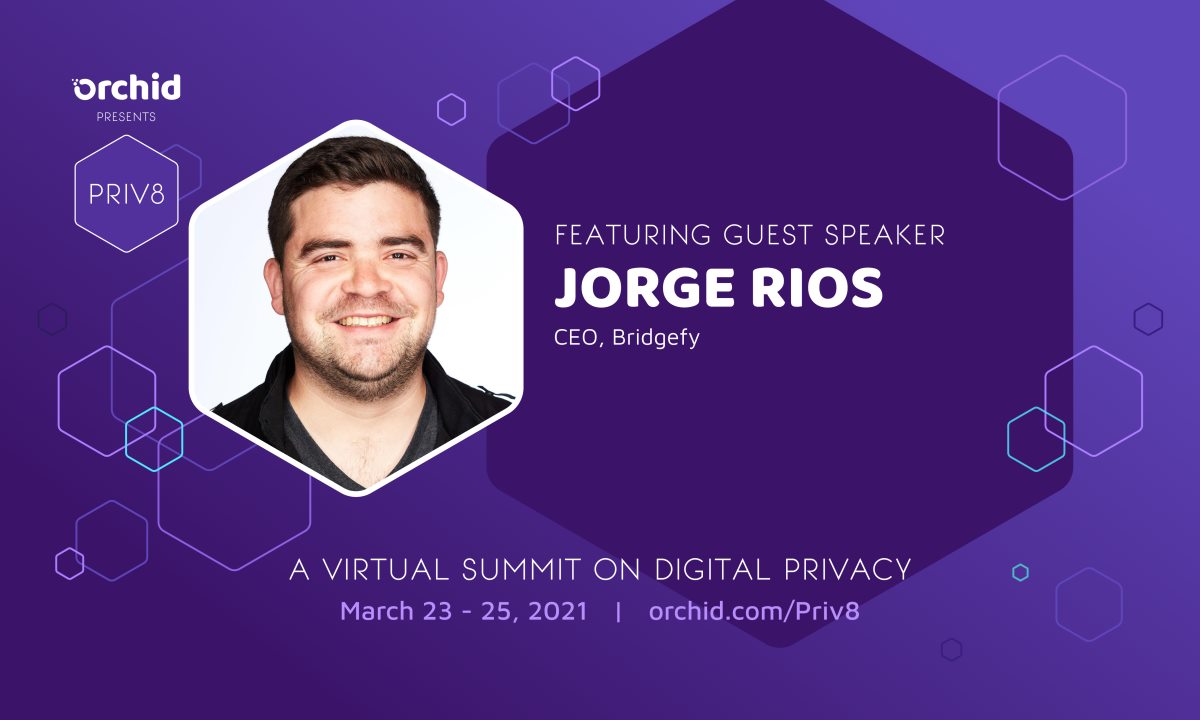 Jorge Rios will discuss the future of the Internet at Priv8