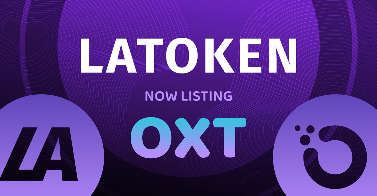 OXT is Listed on LATOKEN