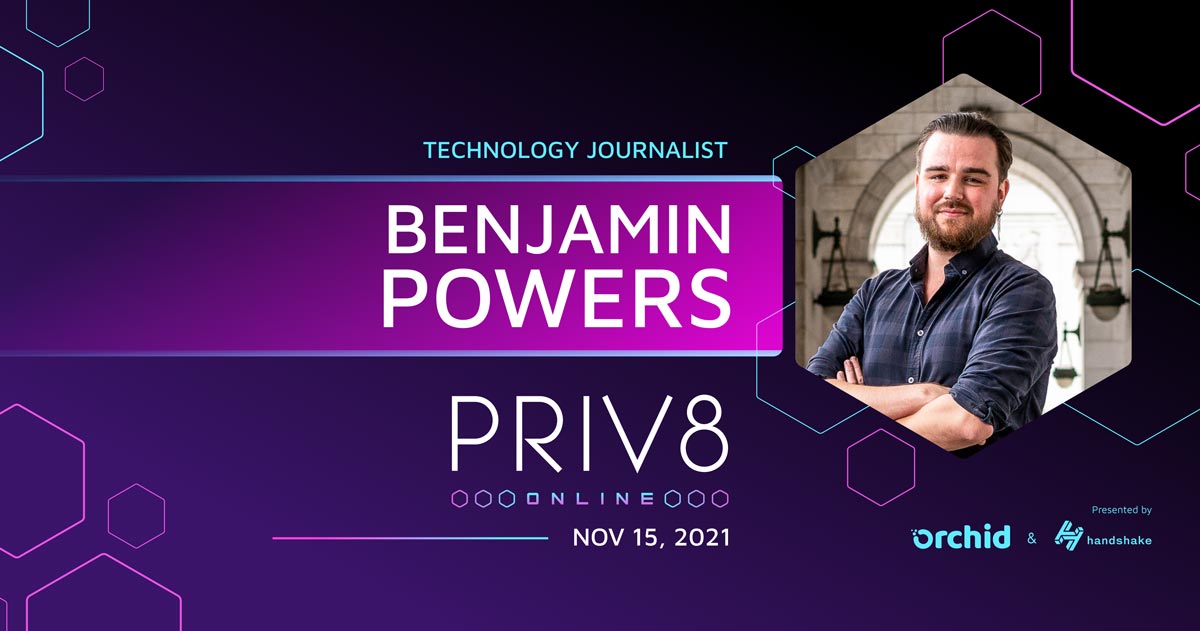 Journalist Benjamin Powers Joins Priv8’s Expanding Roster of Speakers