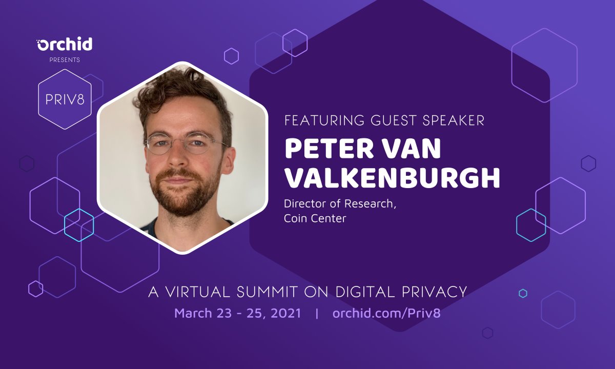 Peter Van Valkenburgh joins Priv8’s expanding roster of speakers
